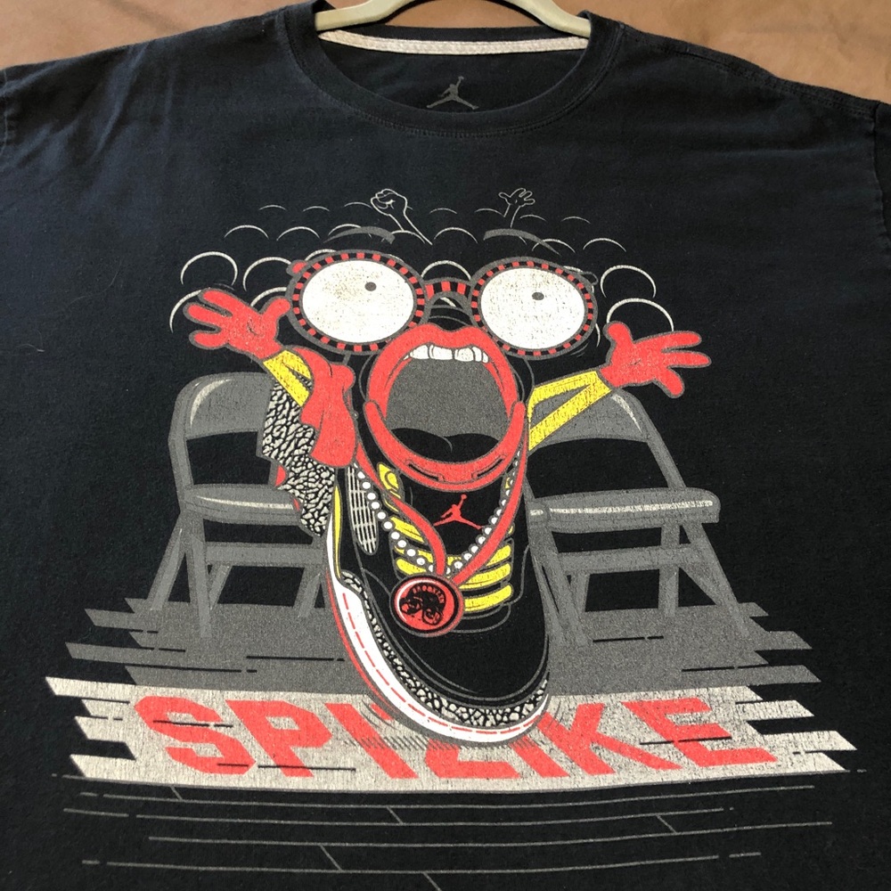 Nike Air Jordan SPIZIKE & MIKE Jumpman 23 MJ Spike Lee Mars T-shirt. Size 3XL ❣️ - Picture 3 of 8